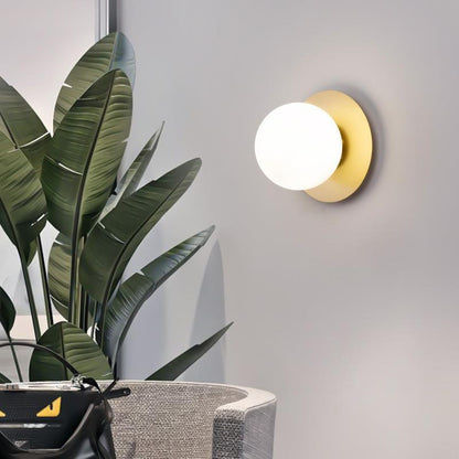 OrbLuxe | Timeless Orb Wall Lamp