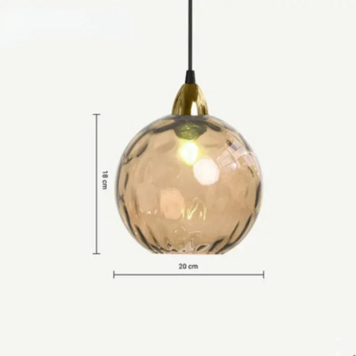 SilvaGlobe | Glass Globe Pendant Light