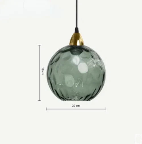 SilvaGlobe | Glass Globe Pendant Light