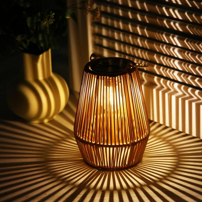 SunWeave | Handcrafted Waterproof Solar Garden Lantern