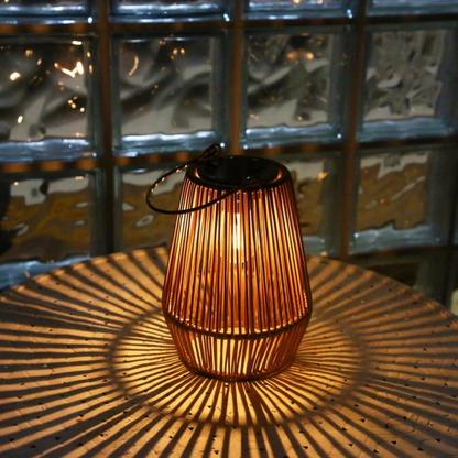 SunWeave | Handcrafted Waterproof Solar Garden Lantern