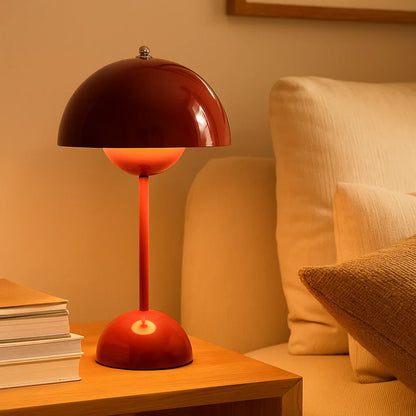 NordicGlow | Wireless & Dimmable Scandinavian LED Mushroom Lamp