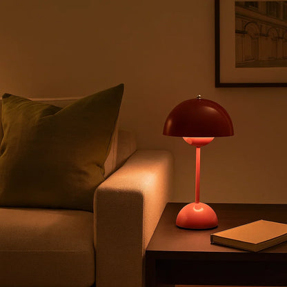 NordicGlow | Wireless & Dimmable Scandinavian LED Mushroom Lamp