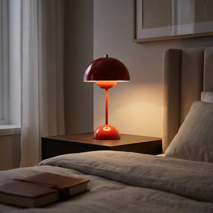 NordicGlow | Wireless & Dimmable Scandinavian LED Mushroom Lamp