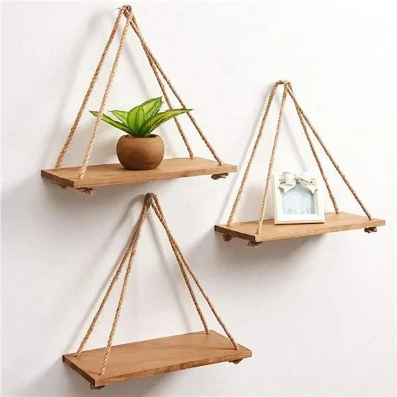 RusticSwing | Minimalist & Elegant Plant Wall Shelf