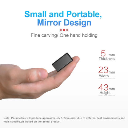 NanoRec | The smallest voice recorder with 384Kbps quality
