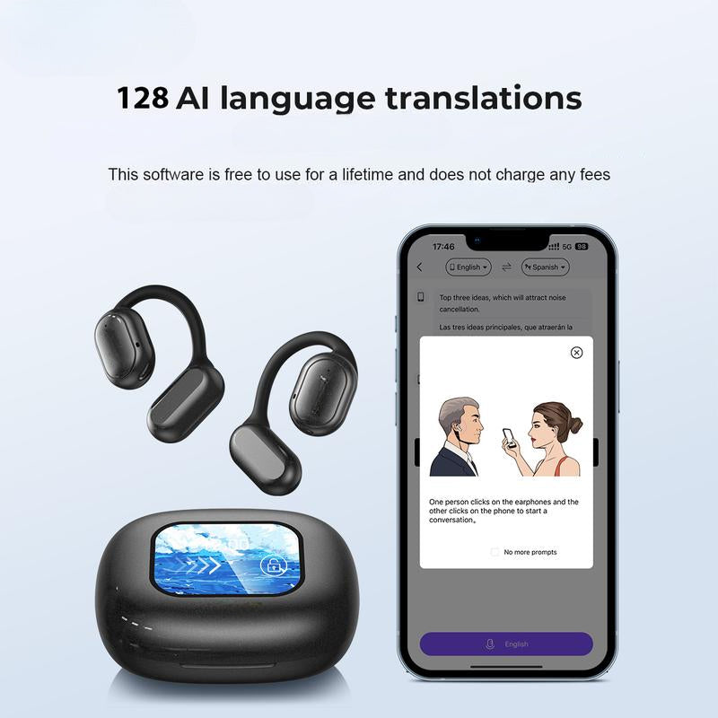 SmartSpeak | AI Translator Earbuds Real-time Translation, Seamless Communication