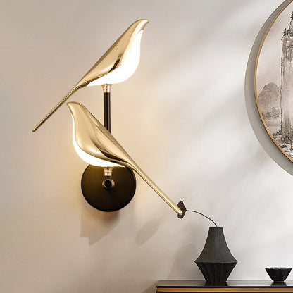 FeatherLight | Artistic Bird Wall Lamp