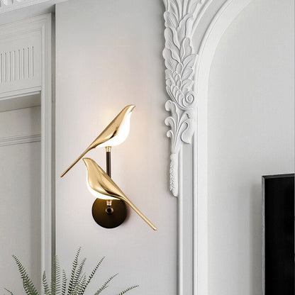 FeatherLight | Artistic Bird Wall Lamp