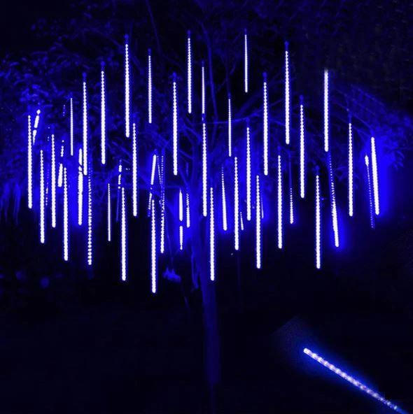 FrostDrop | Snowfall Garland Lights (Set of 8)