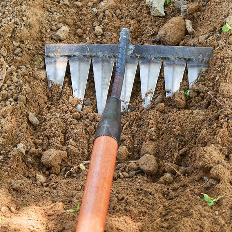 WeedRake | Get the job done faster with this rake