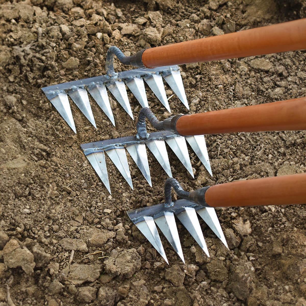 WeedRake | Get the job done faster with this rake