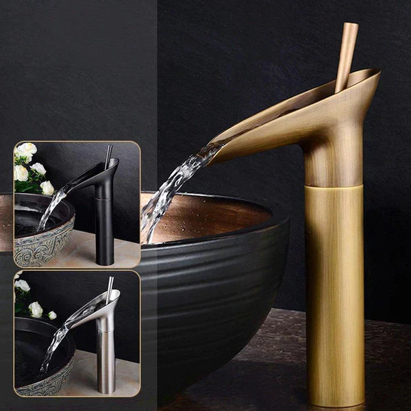 ElegantFlow | Luxurious Waterfall Faucet