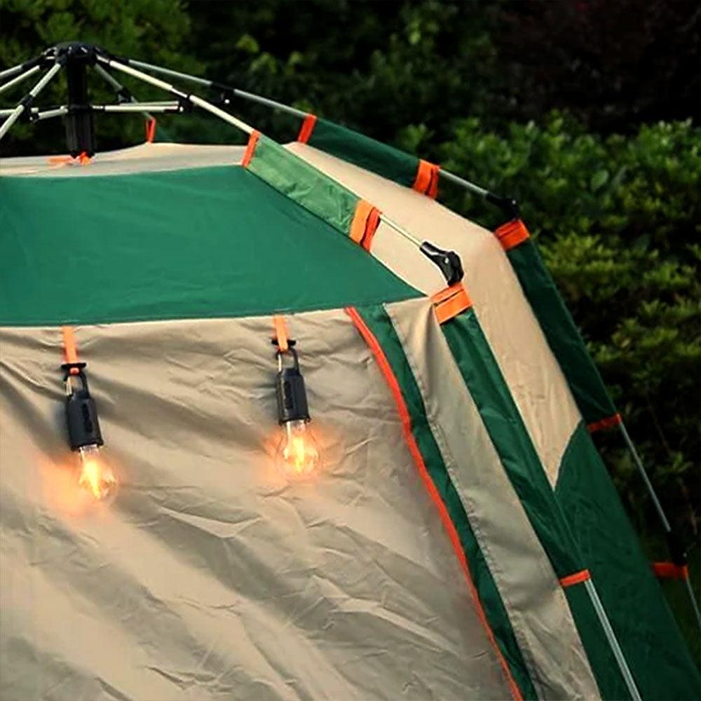 GlowCamp | Rechargeable retro lamp for indoors and outdoors