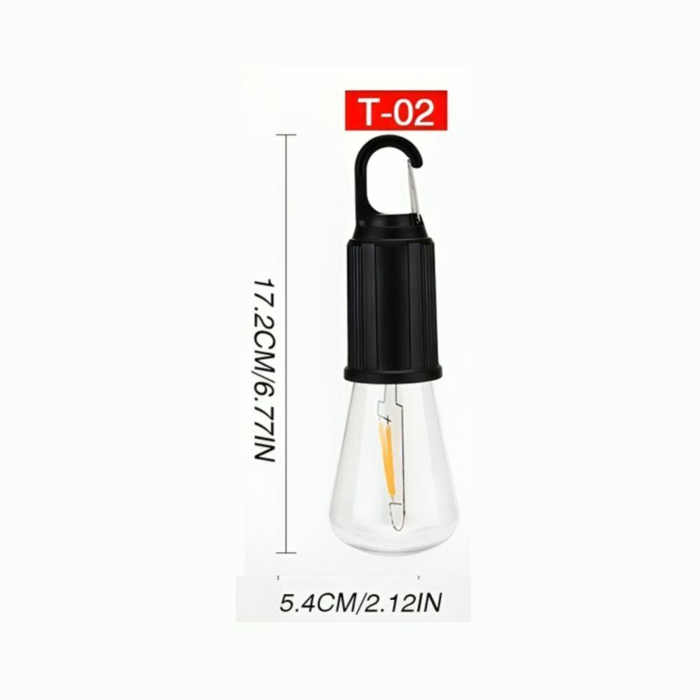 GlowCamp | Rechargeable retro lamp for indoors and outdoors