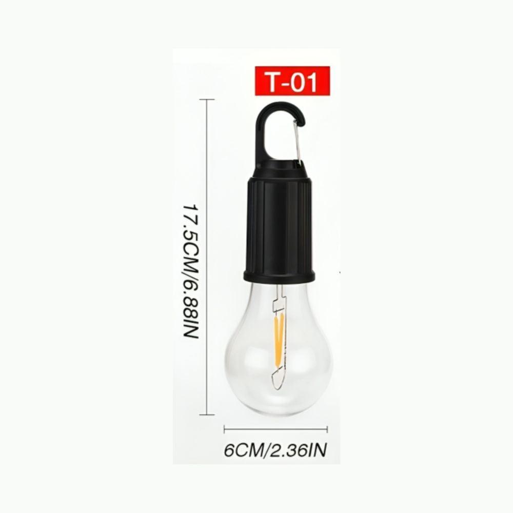 GlowCamp | Rechargeable retro lamp for indoors and outdoors