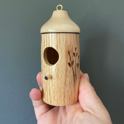 HummiHome | Cute Resin Hummingbird House for Spring & Garden