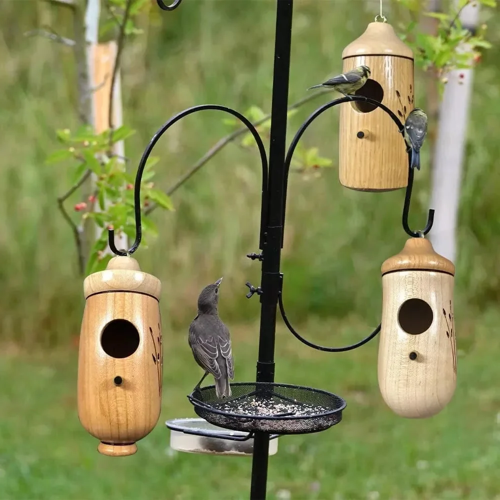 HummiHome | Cute Resin Hummingbird House for Spring & Garden