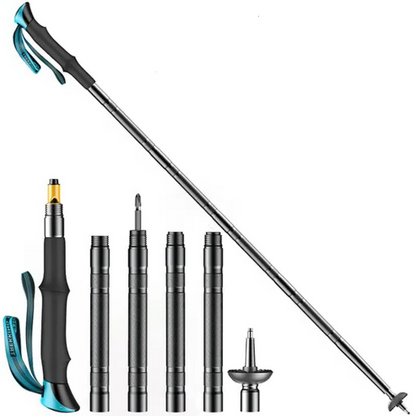 TrekSurvive | Modular Walking Stick with Integrated Multitool