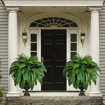 EverFern | Lush Artificial Boston Fern for Indoor & Outdoor
