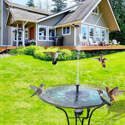 ZenDrop | Solar-Powered Garden Fountain Pump