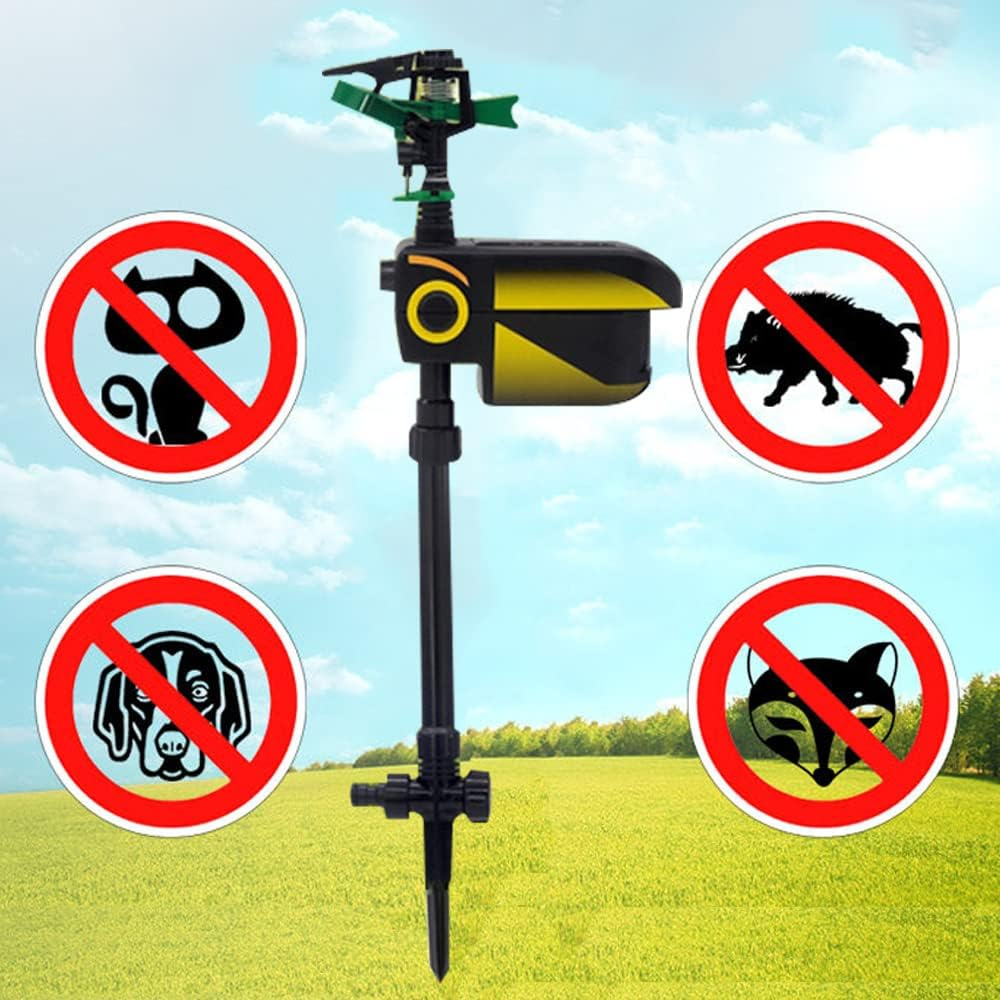 EcoRepel | Solar Animal Deterrent with 120° Infrared Detection