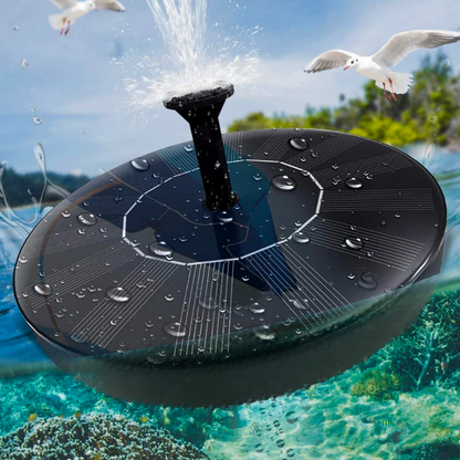 ZenDrop | Solar-Powered Garden Fountain Pump