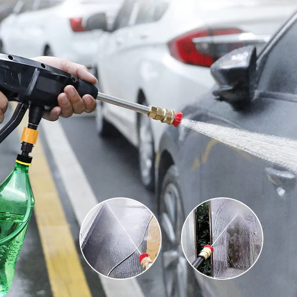 WashForce | Cordless Portable High-Pressure Spray Gun Set