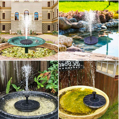 ZenDrop | Solar-Powered Garden Fountain Pump