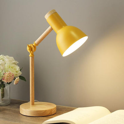 FlexiGlo | Adjustable & Foldable Wooden Table Lamp