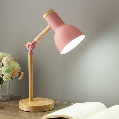 FlexiGlo | Adjustable & Foldable Wooden Table Lamp