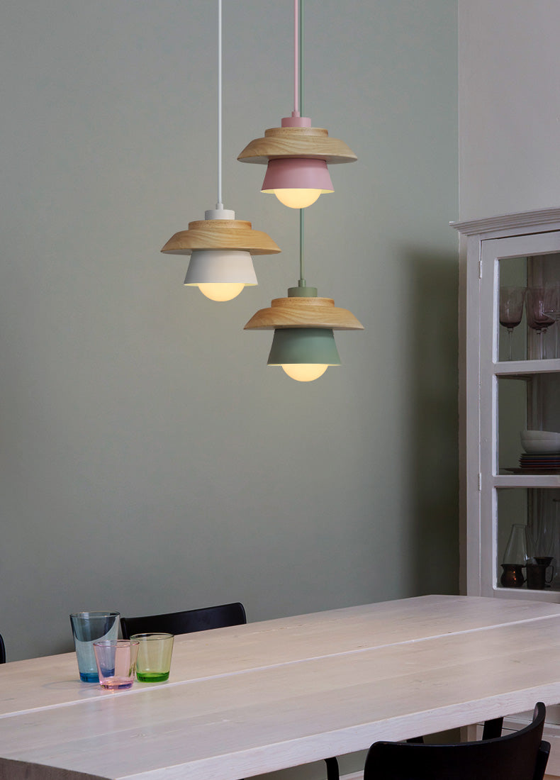 PineDrop | Modern Nordic Wooden Pendant Light