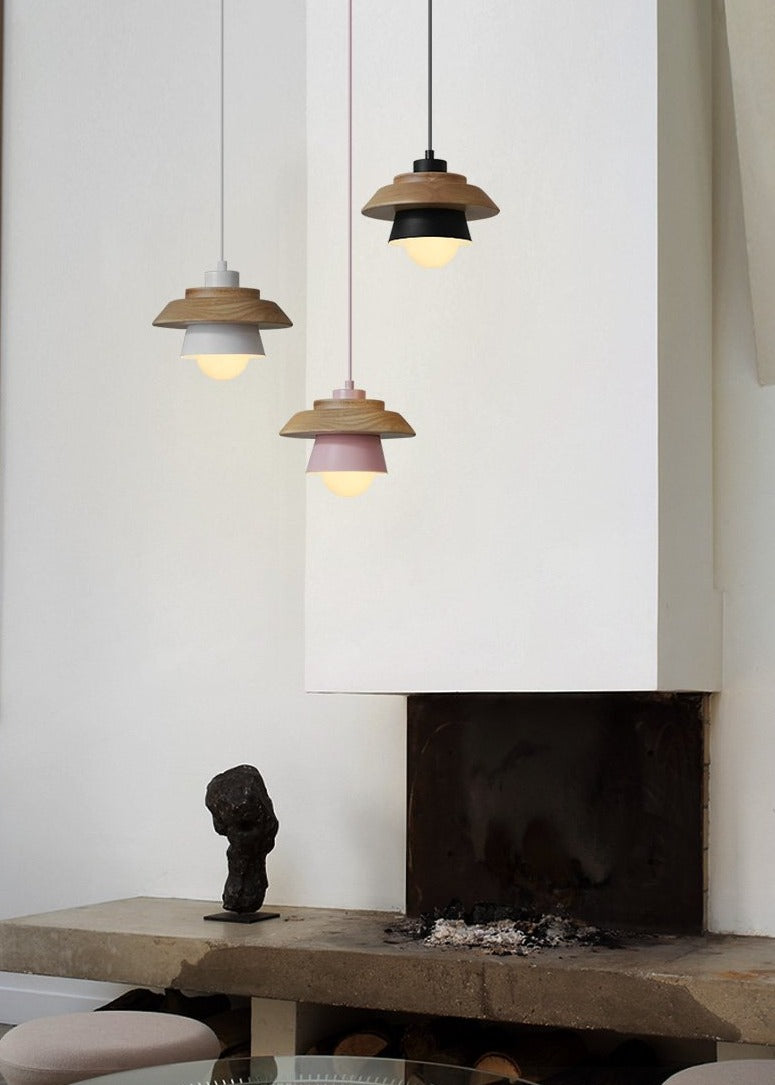 PineDrop | Modern Nordic Wooden Pendant Light