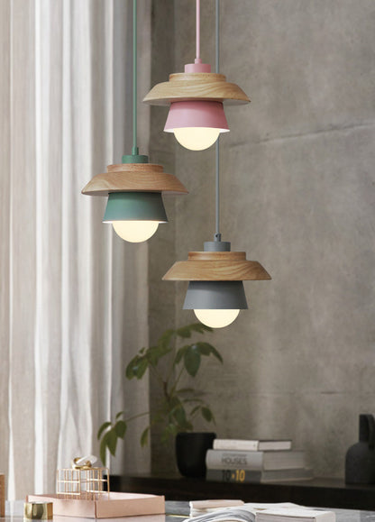 PineDrop | Modern Nordic Wooden Pendant Light