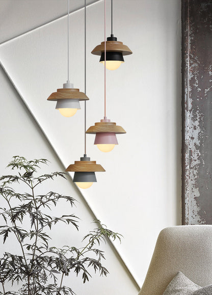 PineDrop | Modern Nordic Wooden Pendant Light