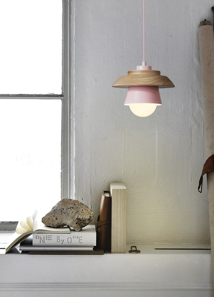 PineDrop | Modern Nordic Wooden Pendant Light
