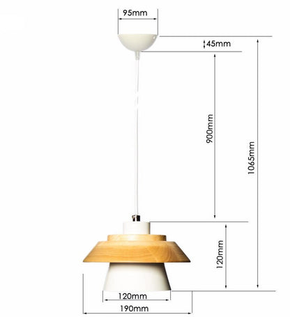 PineDrop | Modern Nordic Wooden Pendant Light