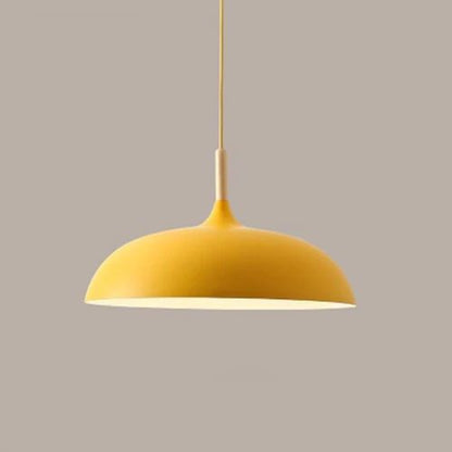 AlumiTone | Pendant Lights Made of Metal and Wood in Delicate Pastel Shades