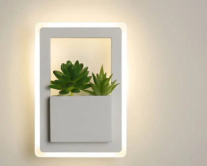 GreenVista | Minimalist Nature-Inspired Wall Lamp