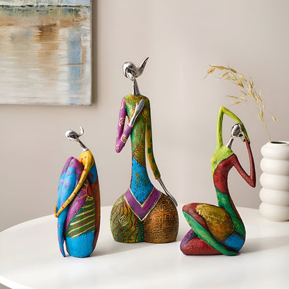 SereneSilhouette | Elegant Body Resin Statue