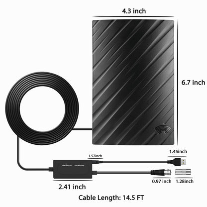 FreeView | 4K HDTV antenna with 600 miles range