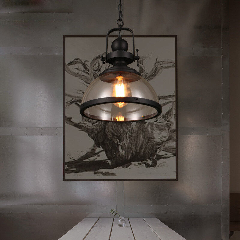 DomeLuxe | Antique Glass Iron Retro Industrial Chandelier Pendant Ceiling Lights