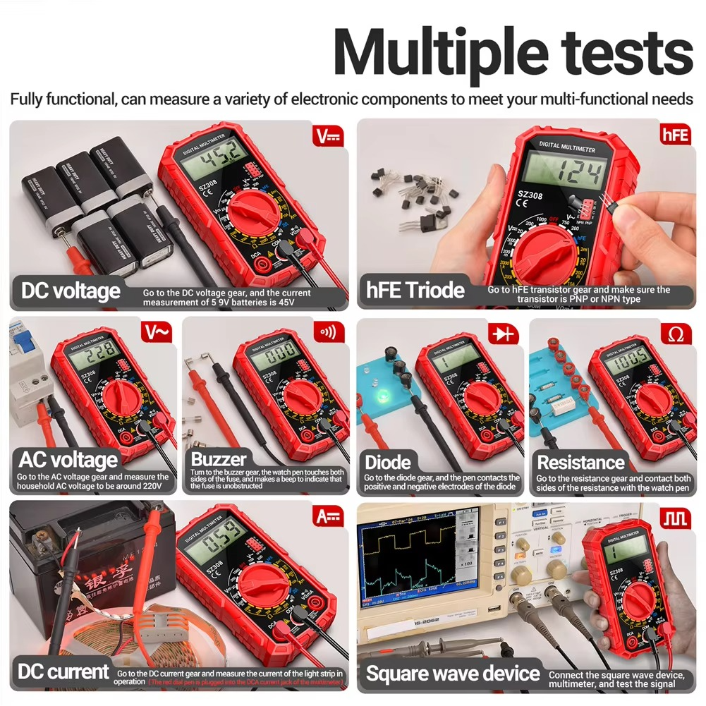 ExactVolt | Electric Test Kit with Digital Multimeter