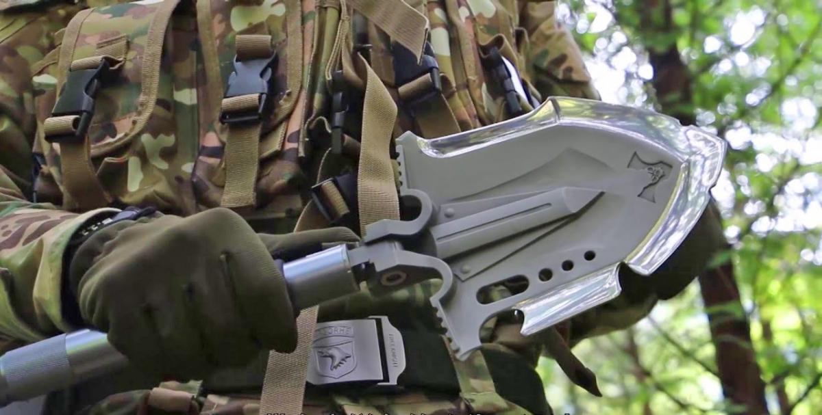 ForgeShovel | Compact Tactical Spade for Outdoor Adventures