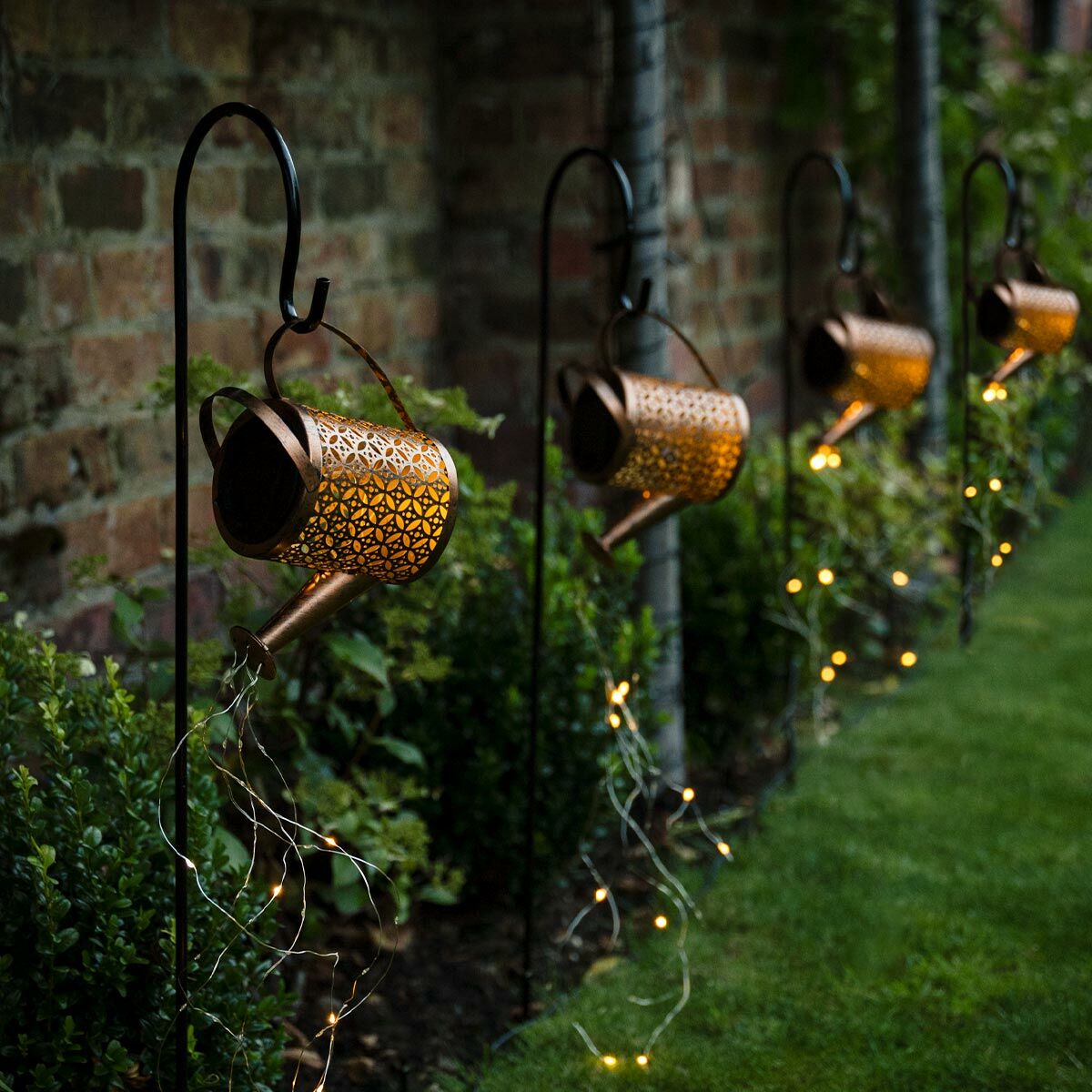 PourGlow | Creative & Vintage LED Watering Can Garden Light