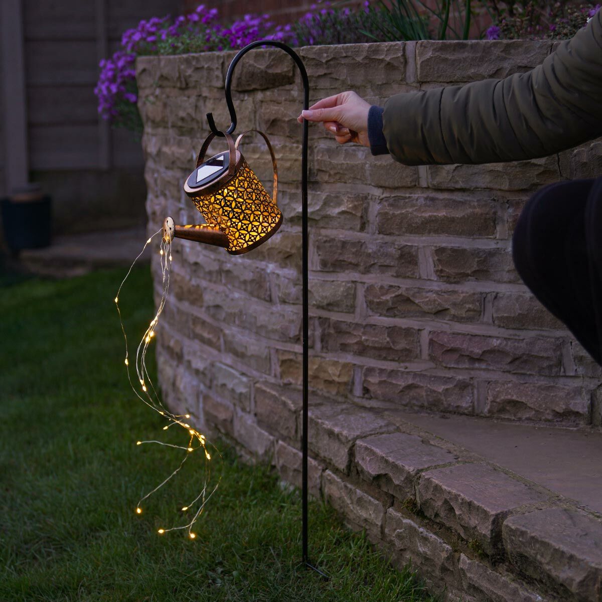 PourGlow | Creative & Vintage LED Watering Can Garden Light