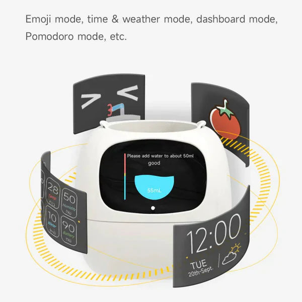 BloomTech | Interactive Flower Pot with Sensor Technology & LED Feedback