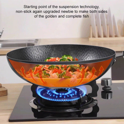 SandsHeat | Stainless Steel Frying Pan with Natural Non-Stick Surface