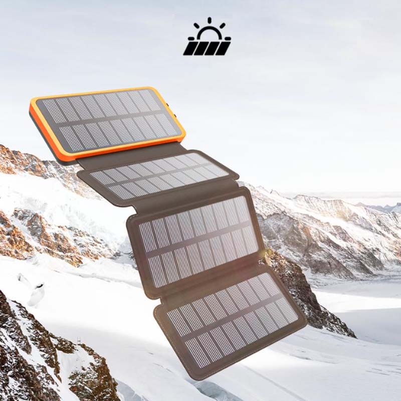 PowerFold | Portable, foldable, waterproof solar power charger