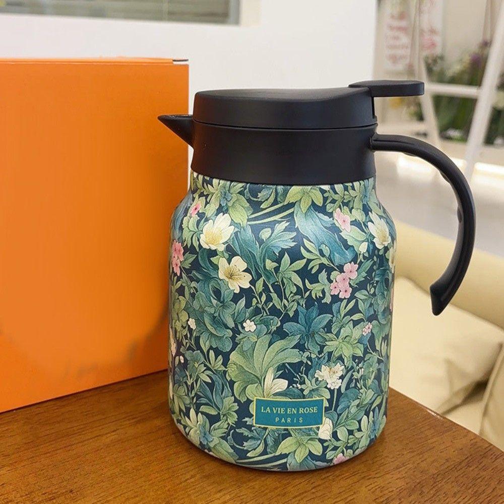 ThermoTeapot | Stainless Steel Teapot with Strainer for a Perfect Tea Experience